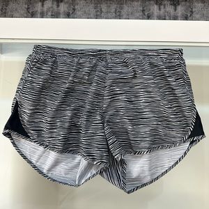 Black and White Nike Dri-Fit Shorts